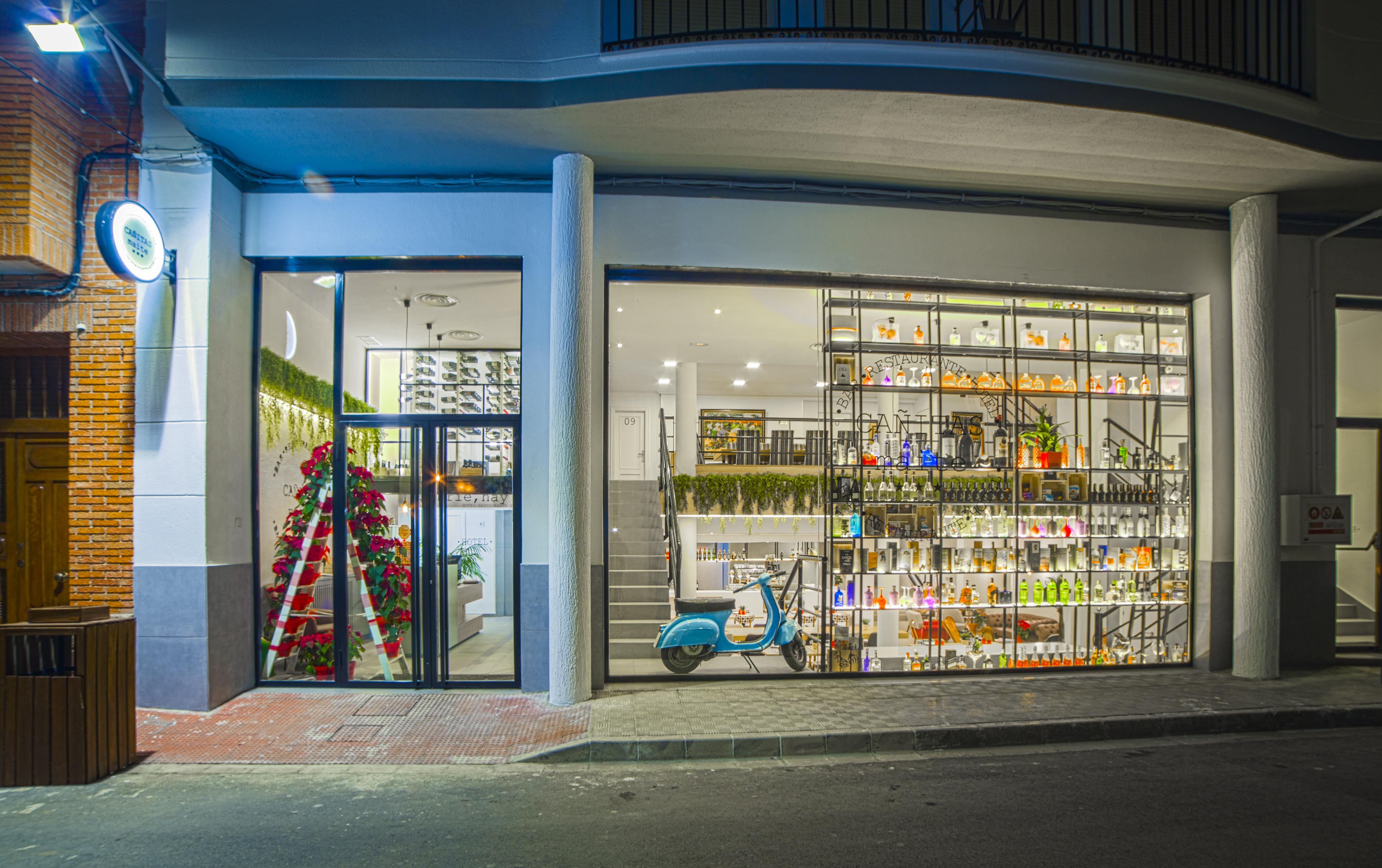 Hospedium Hotel Canitas Maite Gastronomico กาซาส อิวาเญส ภายนอก รูปภาพ