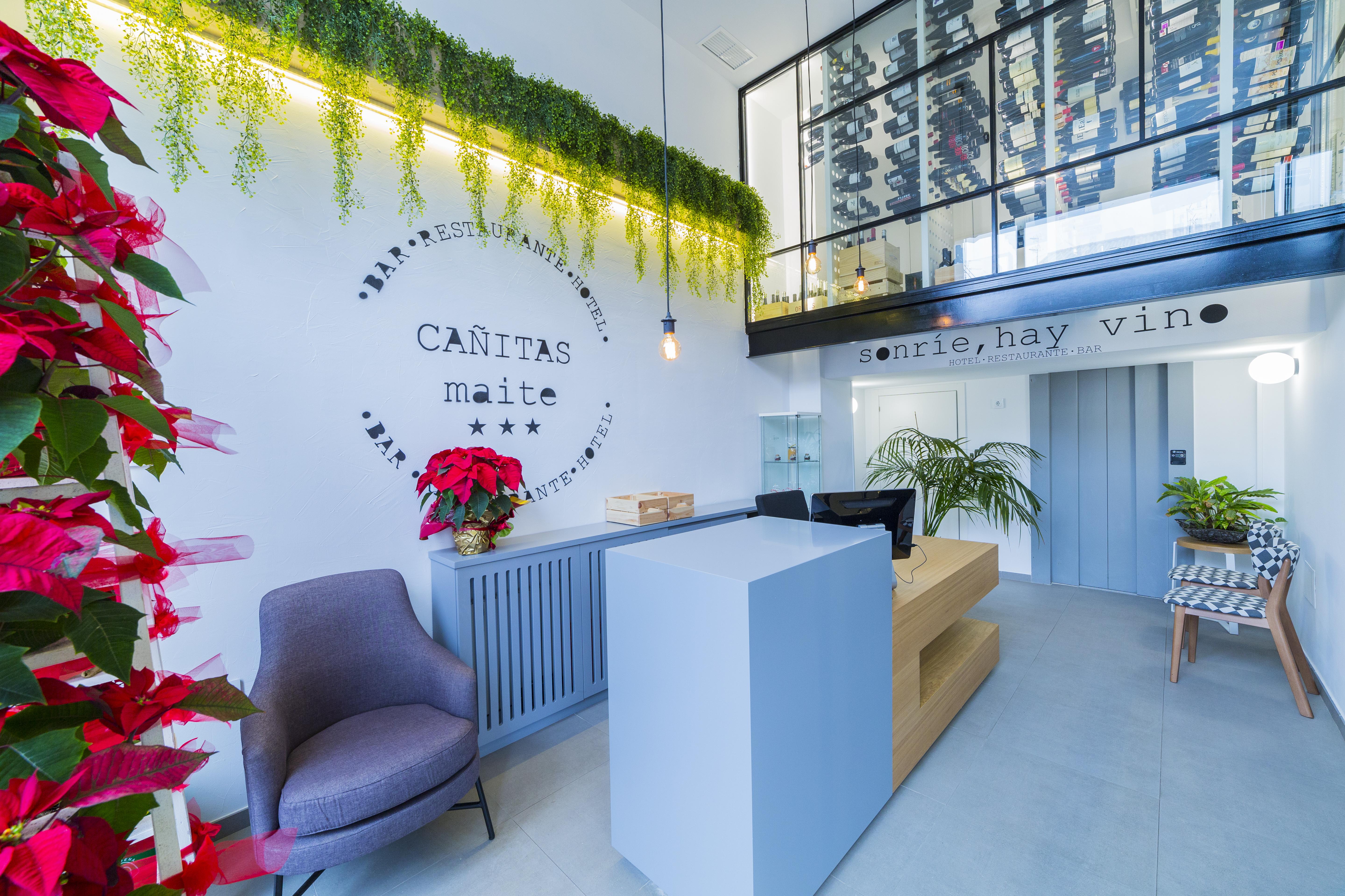 Hospedium Hotel Canitas Maite Gastronomico กาซาส อิวาเญส ภายนอก รูปภาพ